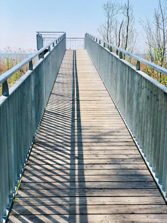 Ferien-Apartment Eisvogel Im Naturschutzgebiet Mit Privatstrand Friedrichshafen Ngoại thất bức ảnh