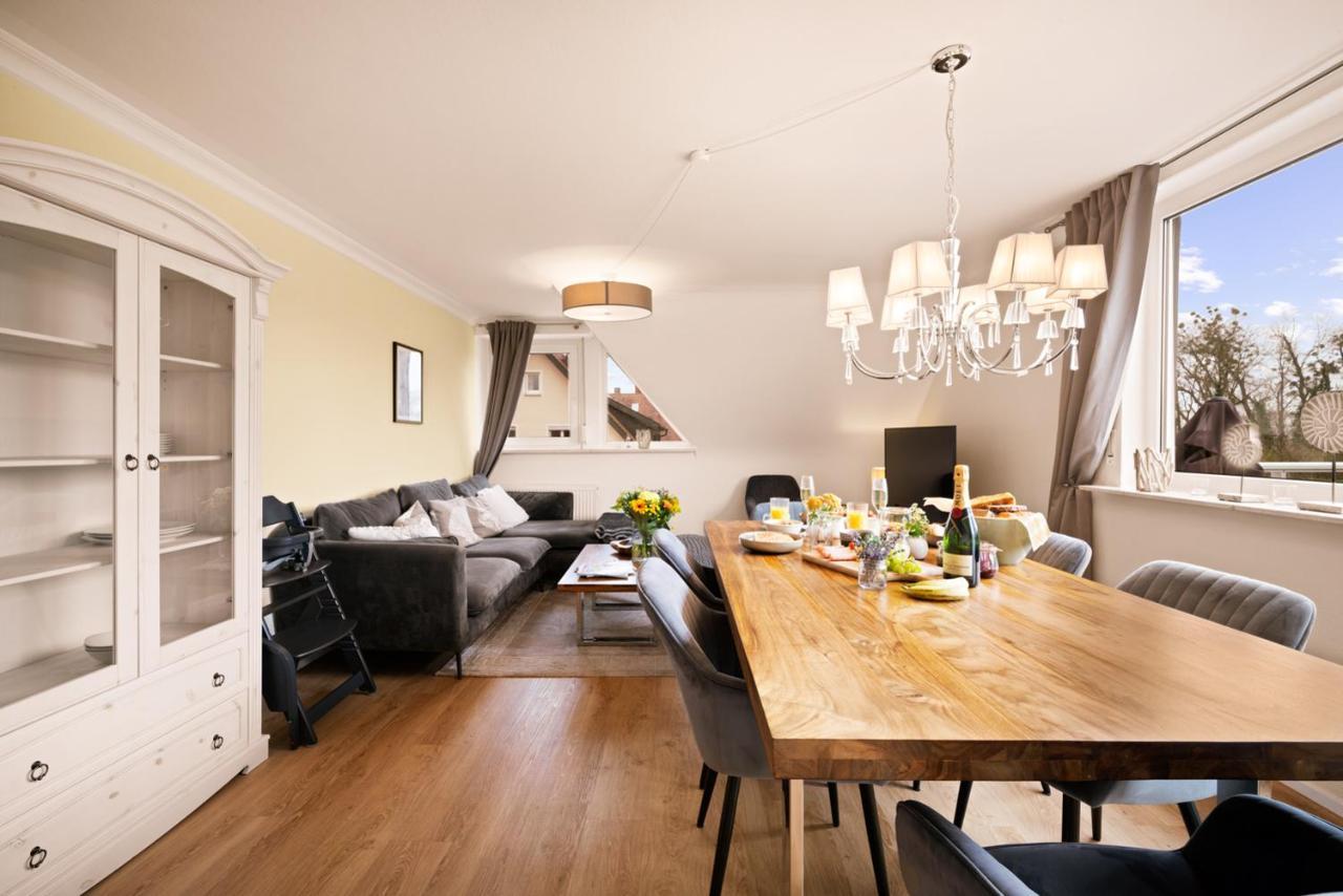 Ferien-Apartment Eisvogel Im Naturschutzgebiet Mit Privatstrand Friedrichshafen Ngoại thất bức ảnh