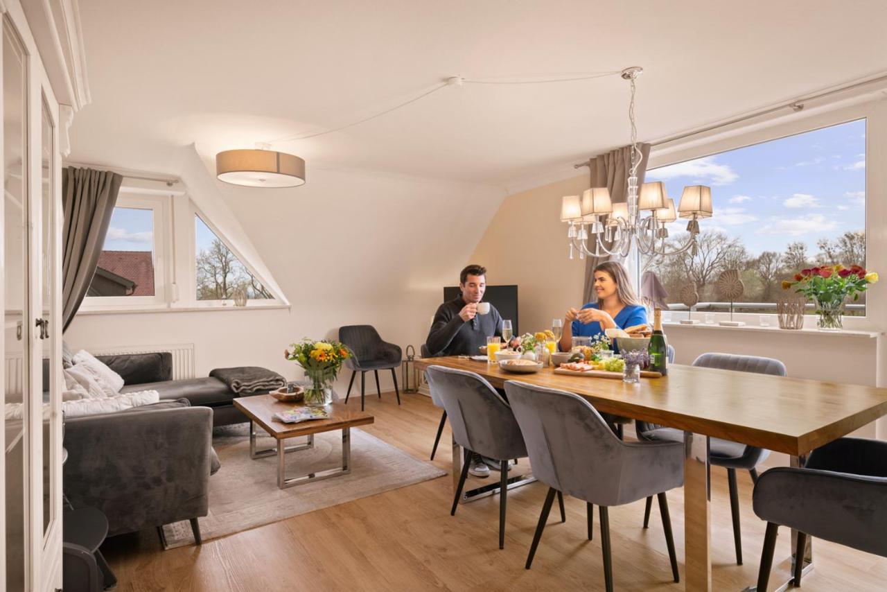Ferien-Apartment Eisvogel Im Naturschutzgebiet Mit Privatstrand Friedrichshafen Ngoại thất bức ảnh