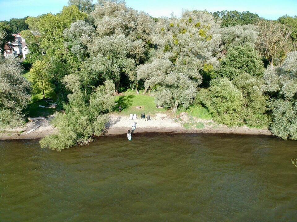 Ferien-Apartment Eisvogel Im Naturschutzgebiet Mit Privatstrand Friedrichshafen Ngoại thất bức ảnh